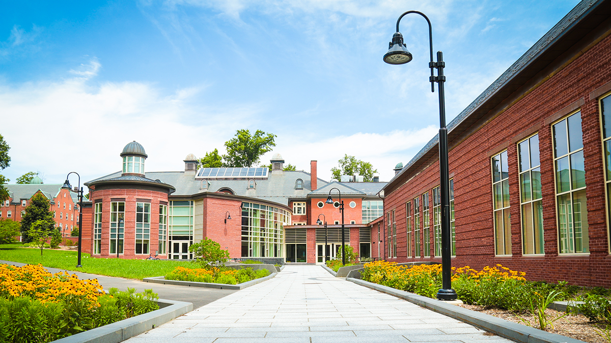 Photo of the exterior of the Community Center