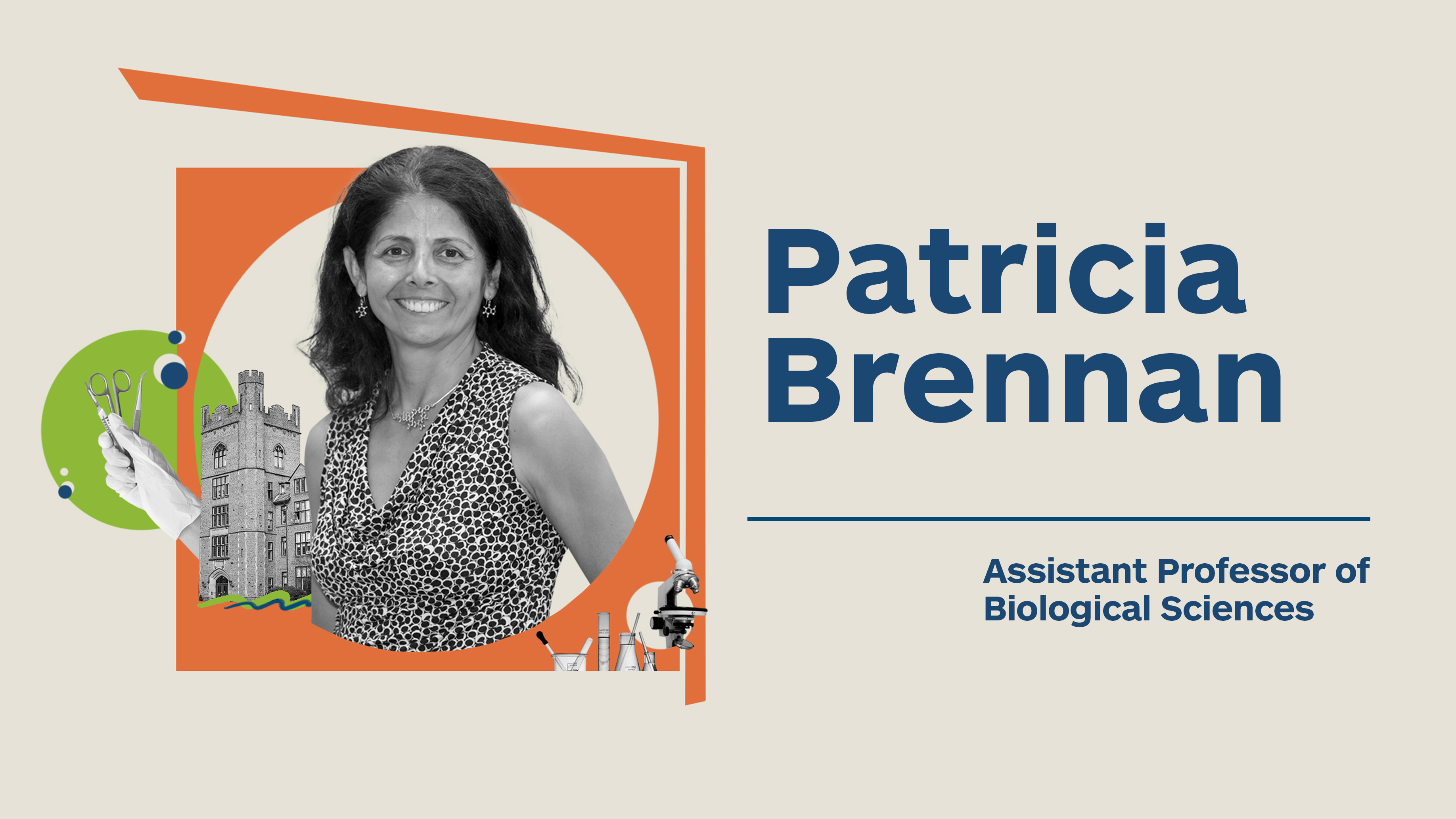 Patricia Brennan, Assistant Professor of Biological Sciences