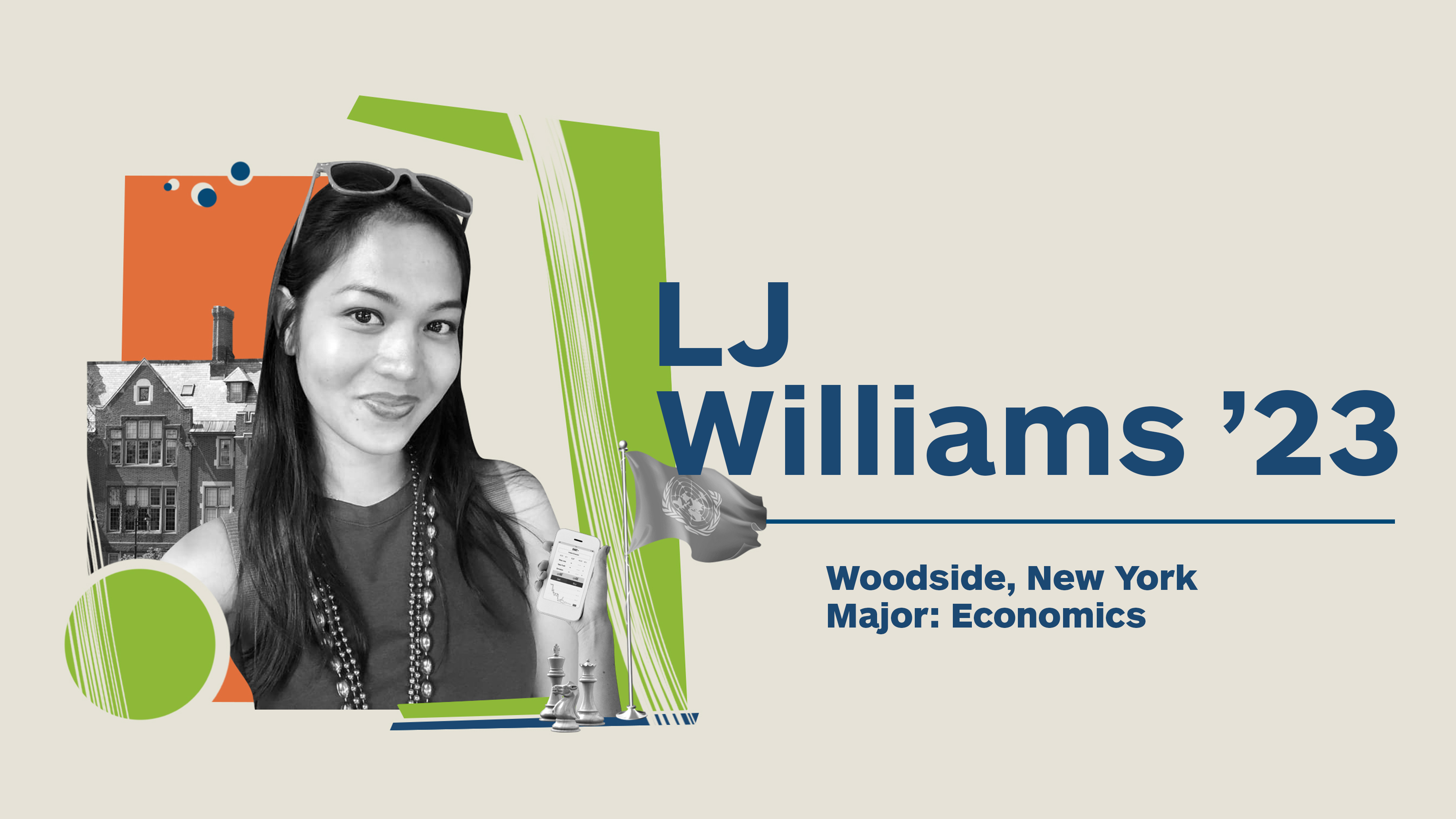 LJ Williams ’23, Woodside, NY, Major:Economics