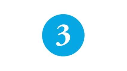 Image of the number 3