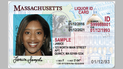 The New Massachusetts REAL ID License